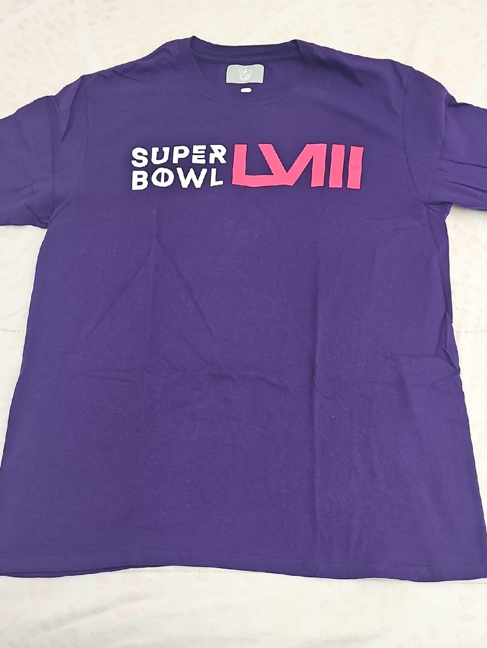 NFL Purple Super Bowl LVIII Tee